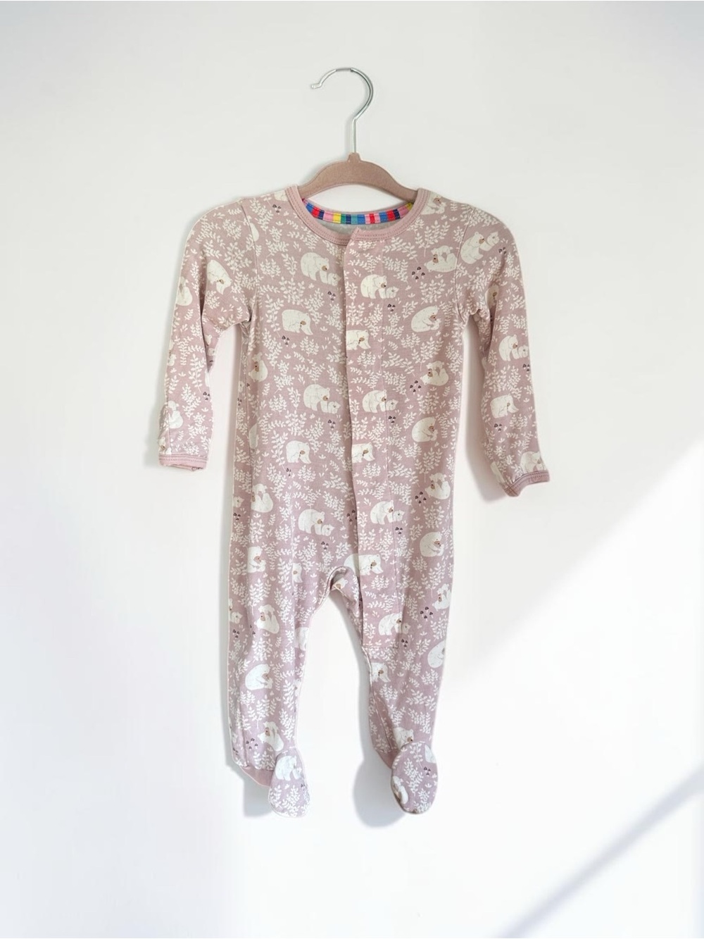 Magnetic Me Footie, Cuddle Club Print, 0-3 Months